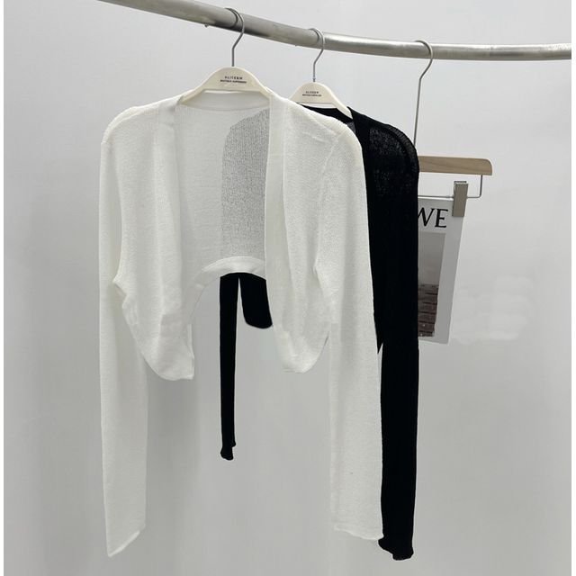 Bolero Plain Cardigan