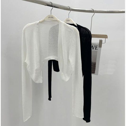 Bolero Plain Cardigan