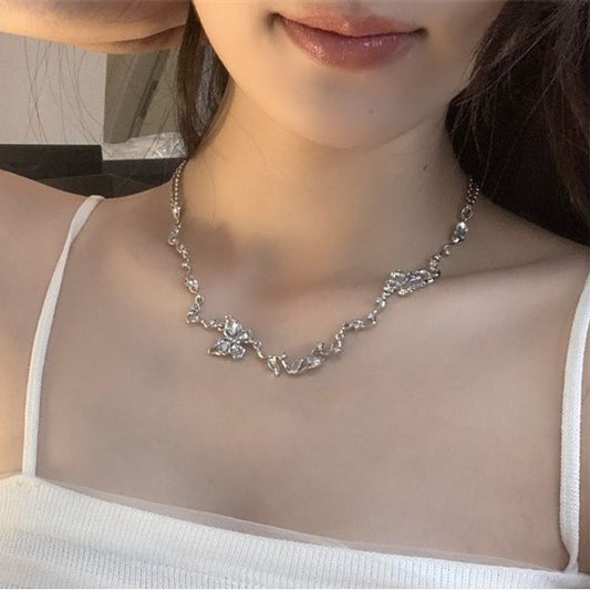 Choker Butterfly Alloy