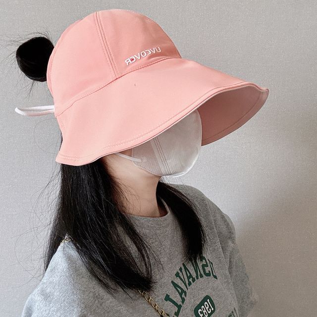 Top Lettering Sun Open Hat