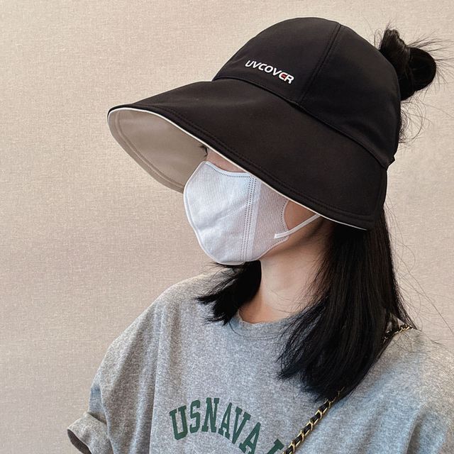 Top Lettering Sun Open Hat