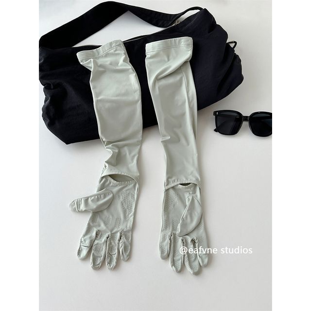 Protection Plain Sun Gloves