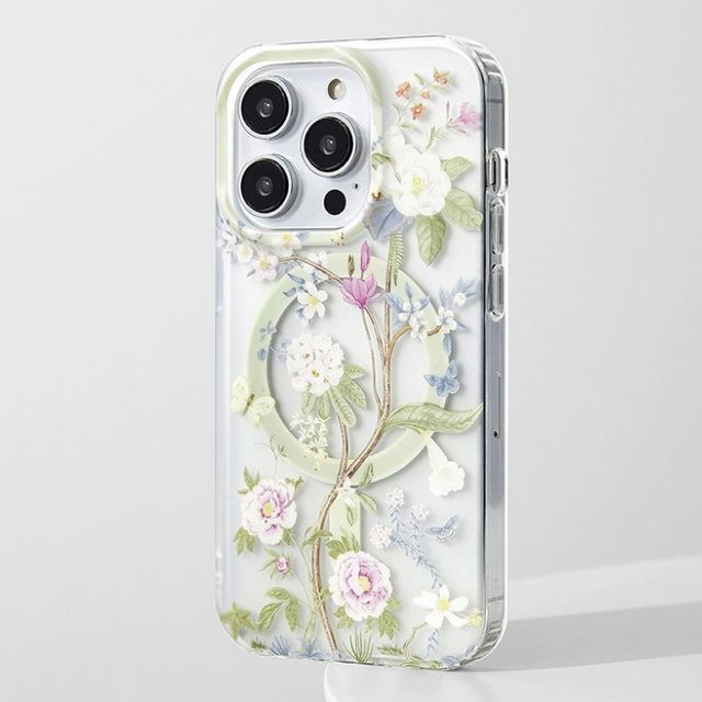 Phone MagSafe Floral Case