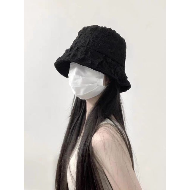Puffed Hat Bucket Plain