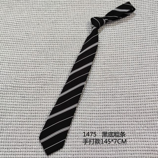 Striped Neck Tie / Pre Tied Neck Tie