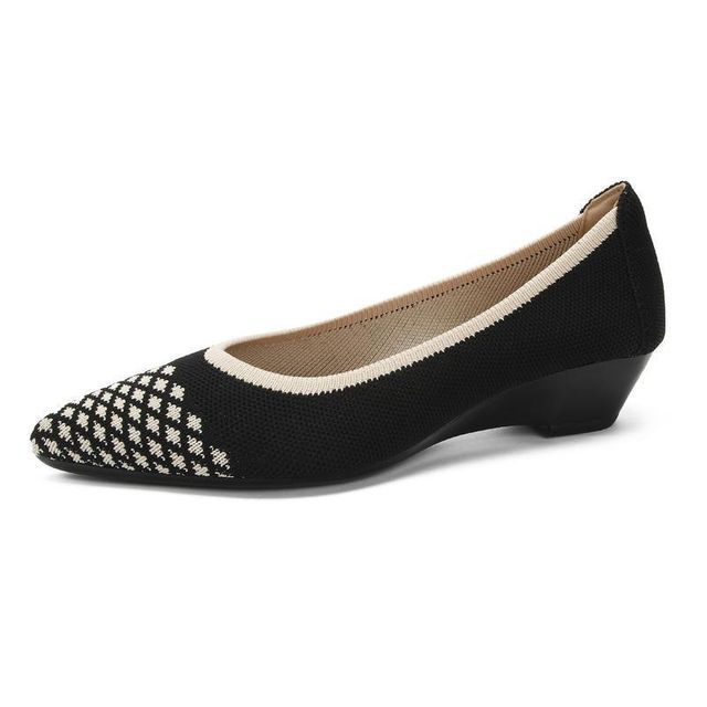 Pointed Wedge Pumps