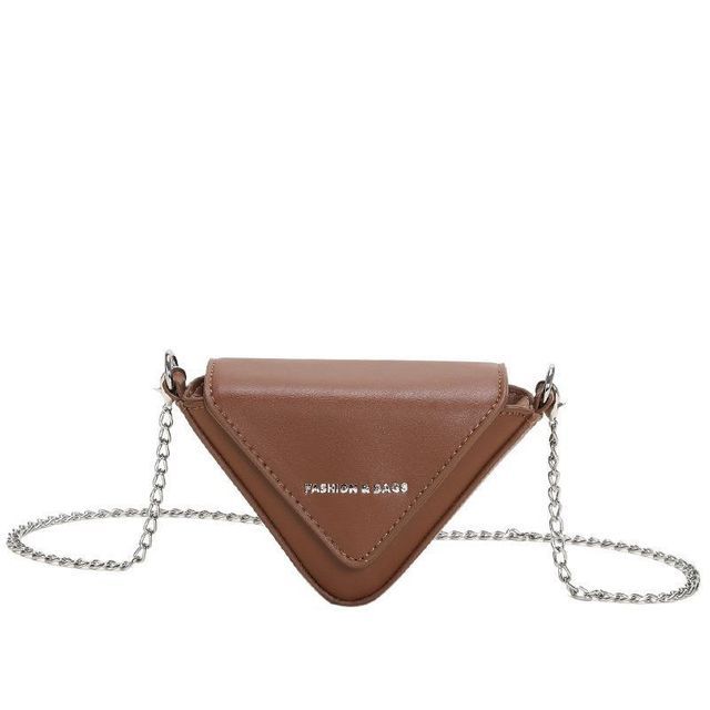Strap Bag Triangle Chain Crossbody