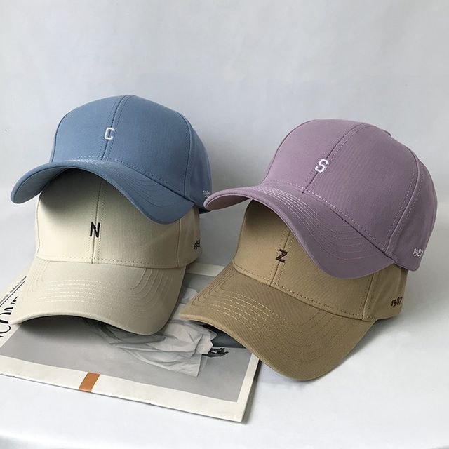 Baseball Cap Embroidered Lettering