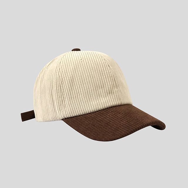 Two Cap Baseball Tone Corduroy
