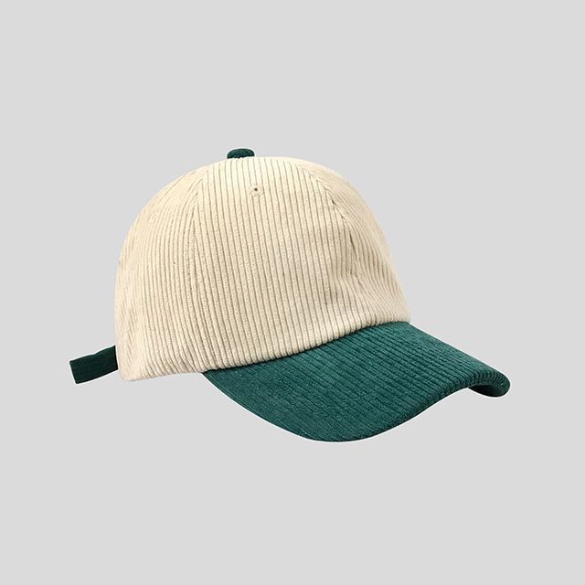 Two Cap Baseball Tone Corduroy