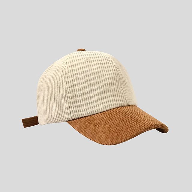 Two Cap Baseball Tone Corduroy