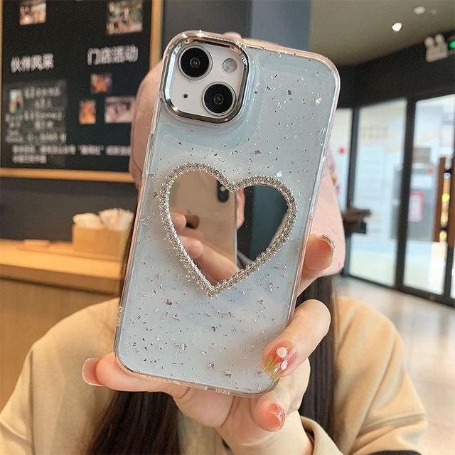 Mirrored Heart Phone Case