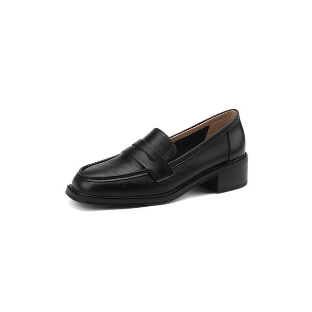 Penny Loafers Faux Leather