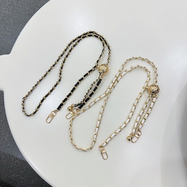 Faux Leather Phone Lanyard Chain