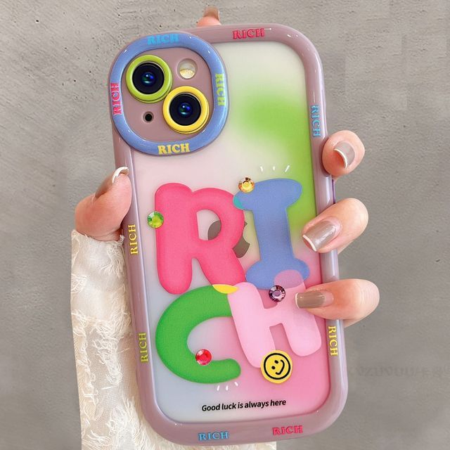 Print Phone Lettering Case