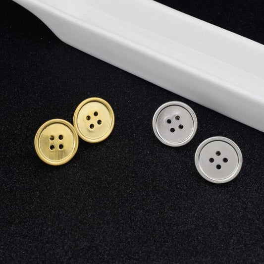 Button Ear Stud