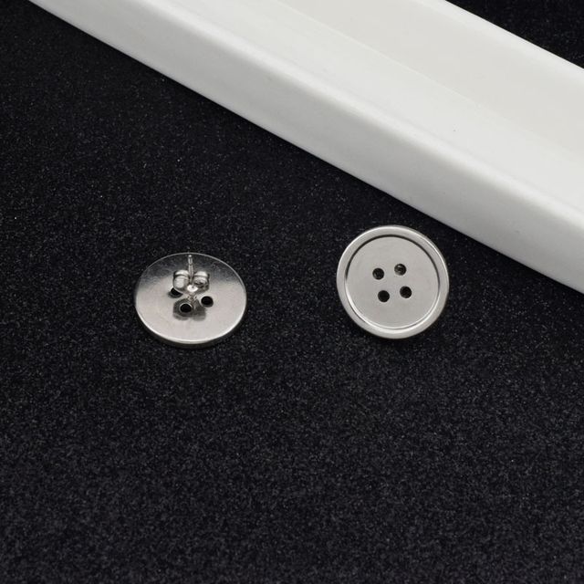 Button Ear Stud