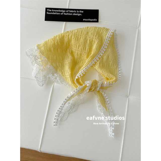 Trim Headkerchief Lace