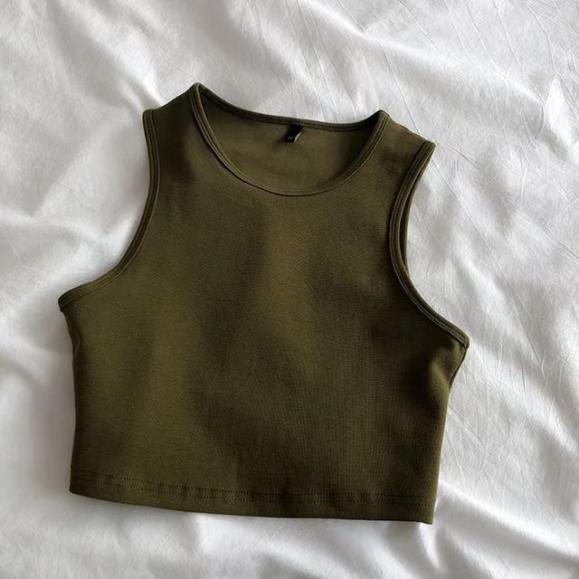 Top Crop Tank Plain