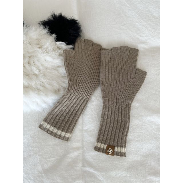 Knit Fingerless Gloves