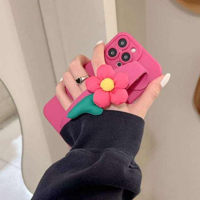 Floral Strap Phone Case