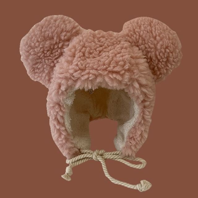 Hat Trapper Fluffy Bear Ear