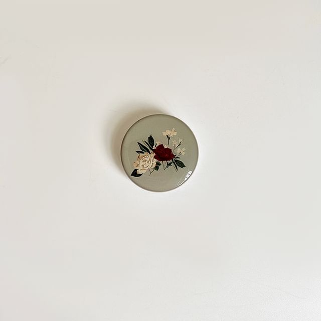 Retro Cartoon Print Phone Stand