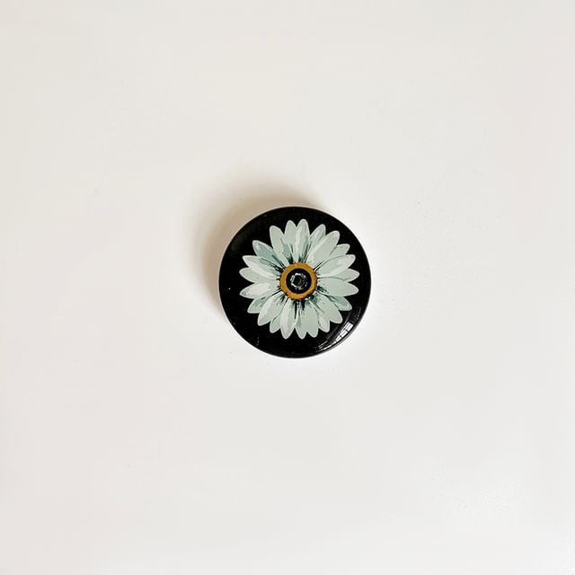 Retro Cartoon Print Phone Stand