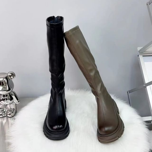 Boots Platform High Knee