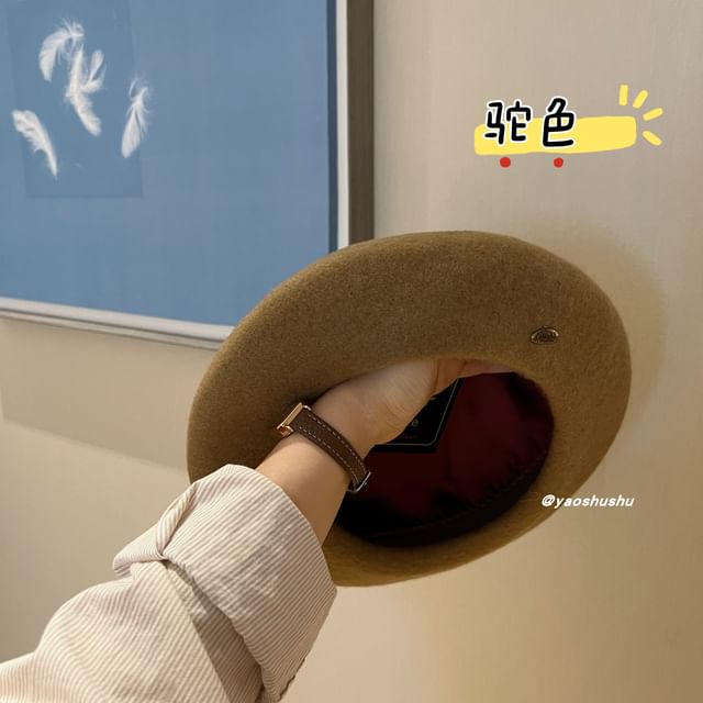 Plain Beret Hat