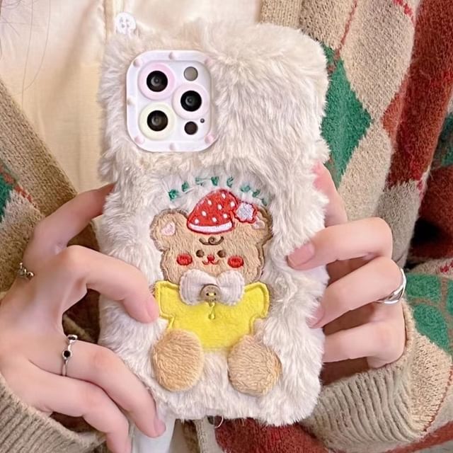 Case Phone Bear Chenille