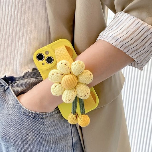 Phone Strap Case Floral