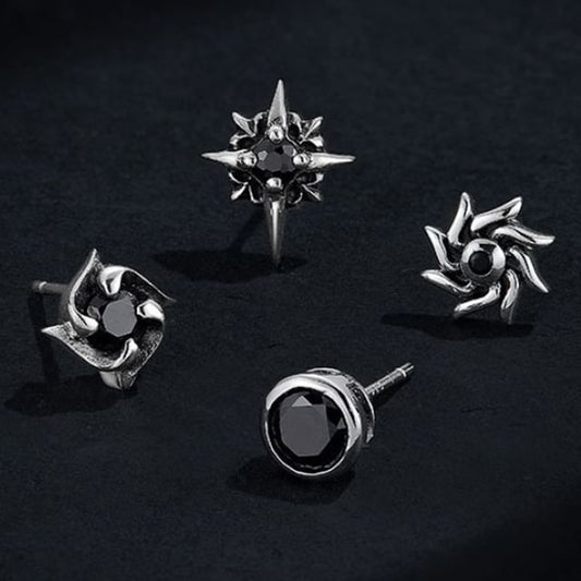 Rhinestone Alloy Stud Earring (Various Designs)