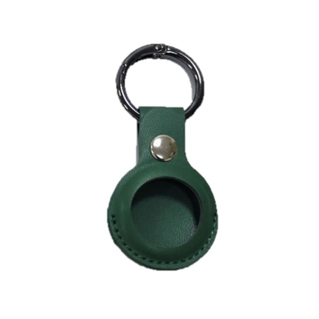 Faux Keyring Leather Holder AirTag