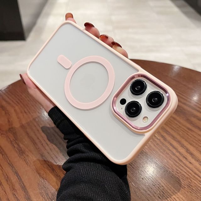 Case Transparent Phone MagSafe