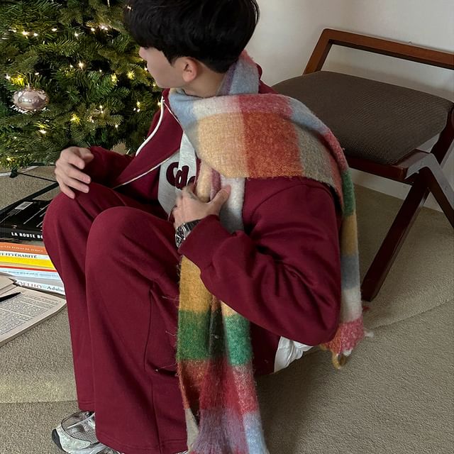 Checkerboard Scarf
