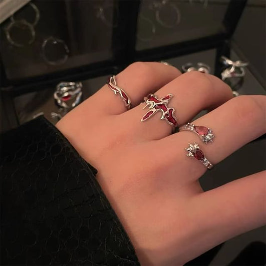 Open Gemstone Ring Irregular