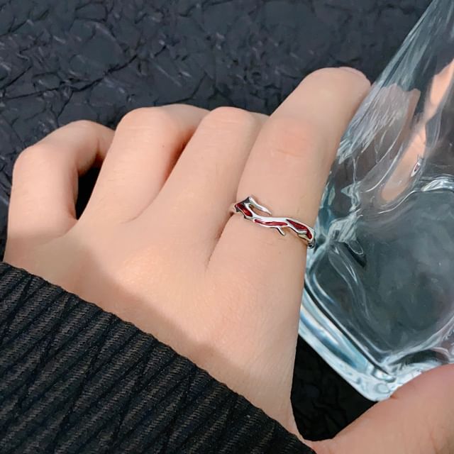 Open Gemstone Ring Irregular