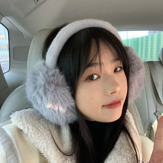 Plain Earmuffs Fluffy