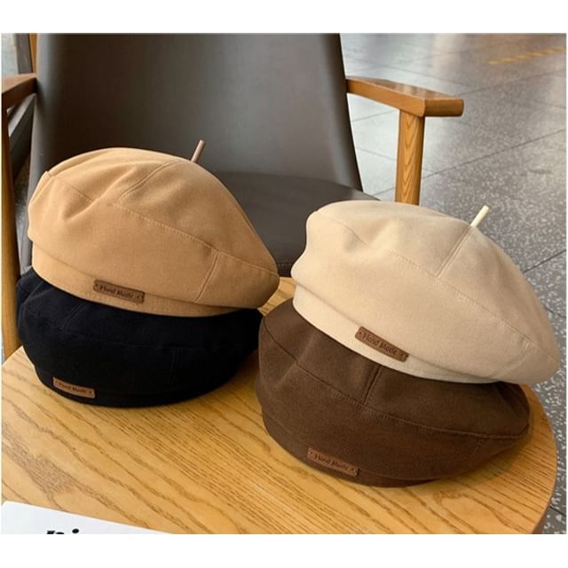 Plain Panel Beret