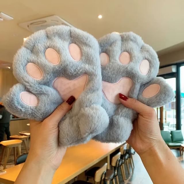 Fingerless Paw Gloves Cat