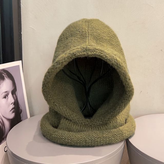 Plain Balaclava Knit