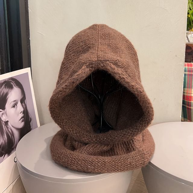 Plain Balaclava Knit