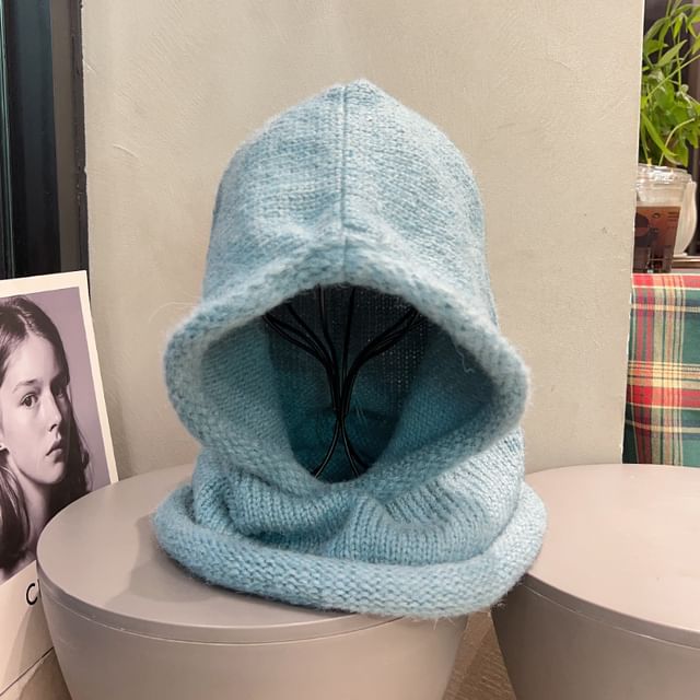 Plain Balaclava Knit