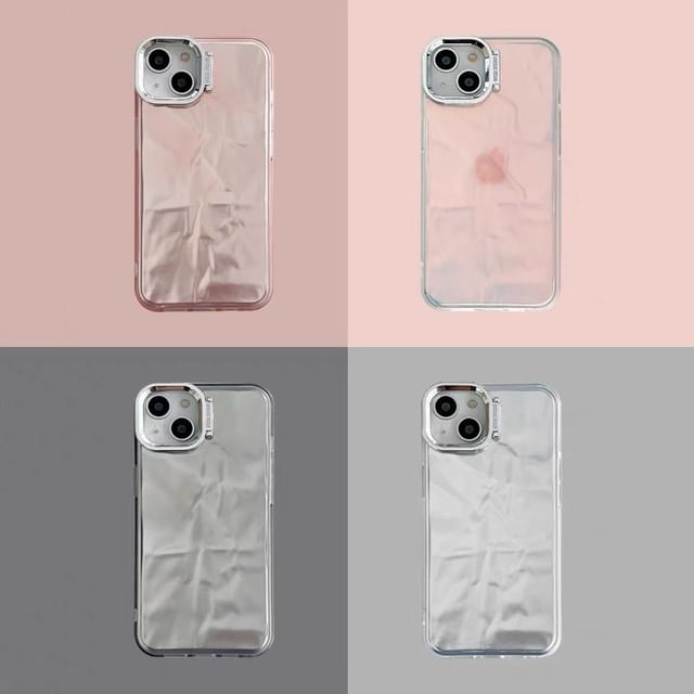 Case Holographic Stand Textured Phone