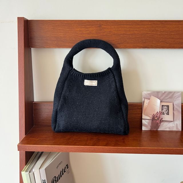 Plain Bag Knit Tote