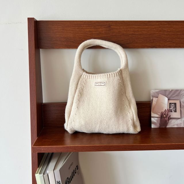 Plain Bag Knit Tote