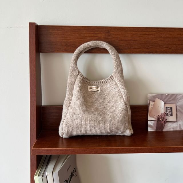 Plain Bag Knit Tote