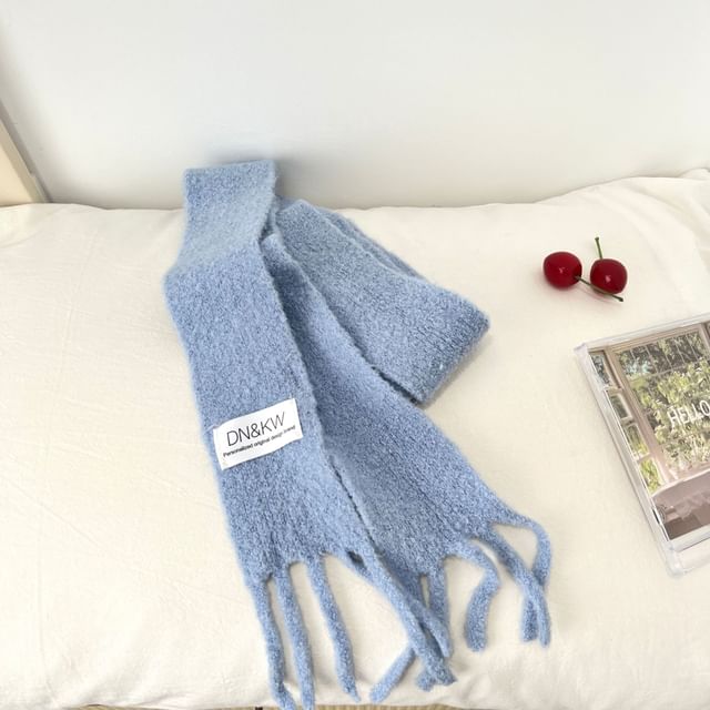 Scarf Plain Fringe