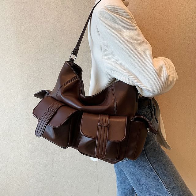 Bag Leather Tote Faux